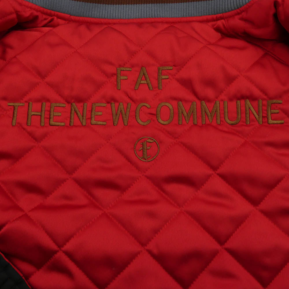 フェイクアスフラワーズ 2122204 Flowers Stadium Jacket フラワー スタジアム リバーシブル ジャケット スタジャン 3【中古】