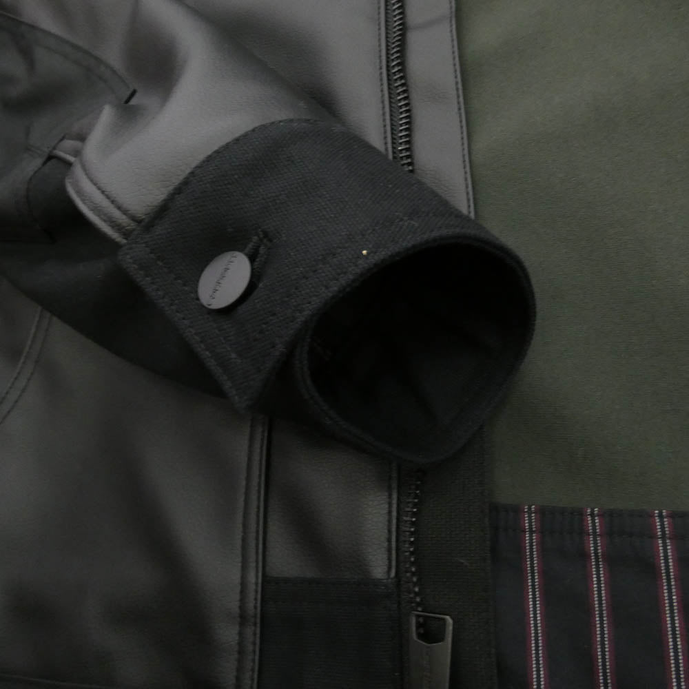 JUNYA WATANABE COMME des GARCONS MAN ジュンヤワタナベコムデギャルソンマン 24SS WM-J904 eYe アイ × Carhartt カーハート エステルオックス フェイクレザー 綿ダック ジャケット ブラック系 S【中古】