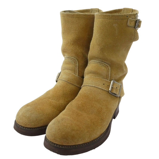 RED WING レッドウィング 8268 PT91 Engineer スエード エンジニア ブーツ US7.5D【中古】