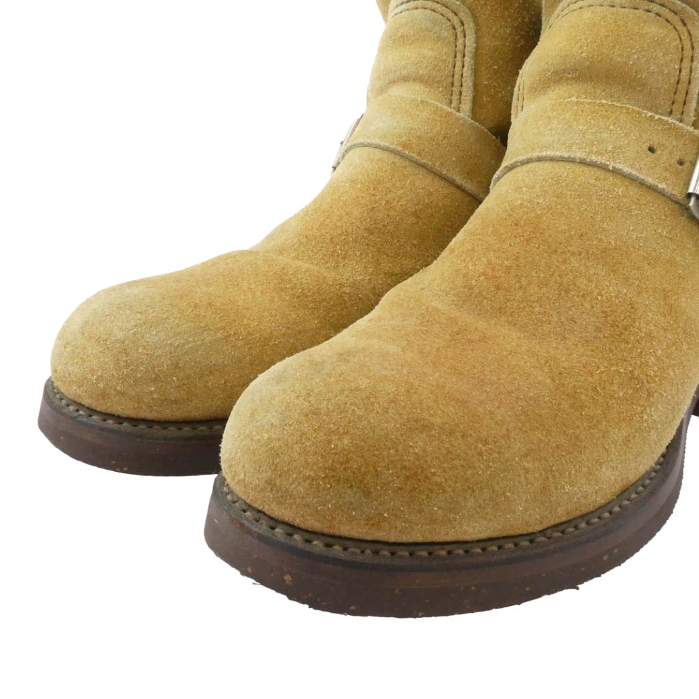 RED WING レッドウィング 8268 PT91 Engineer スエード エンジニア ブーツ US7.5D【中古】