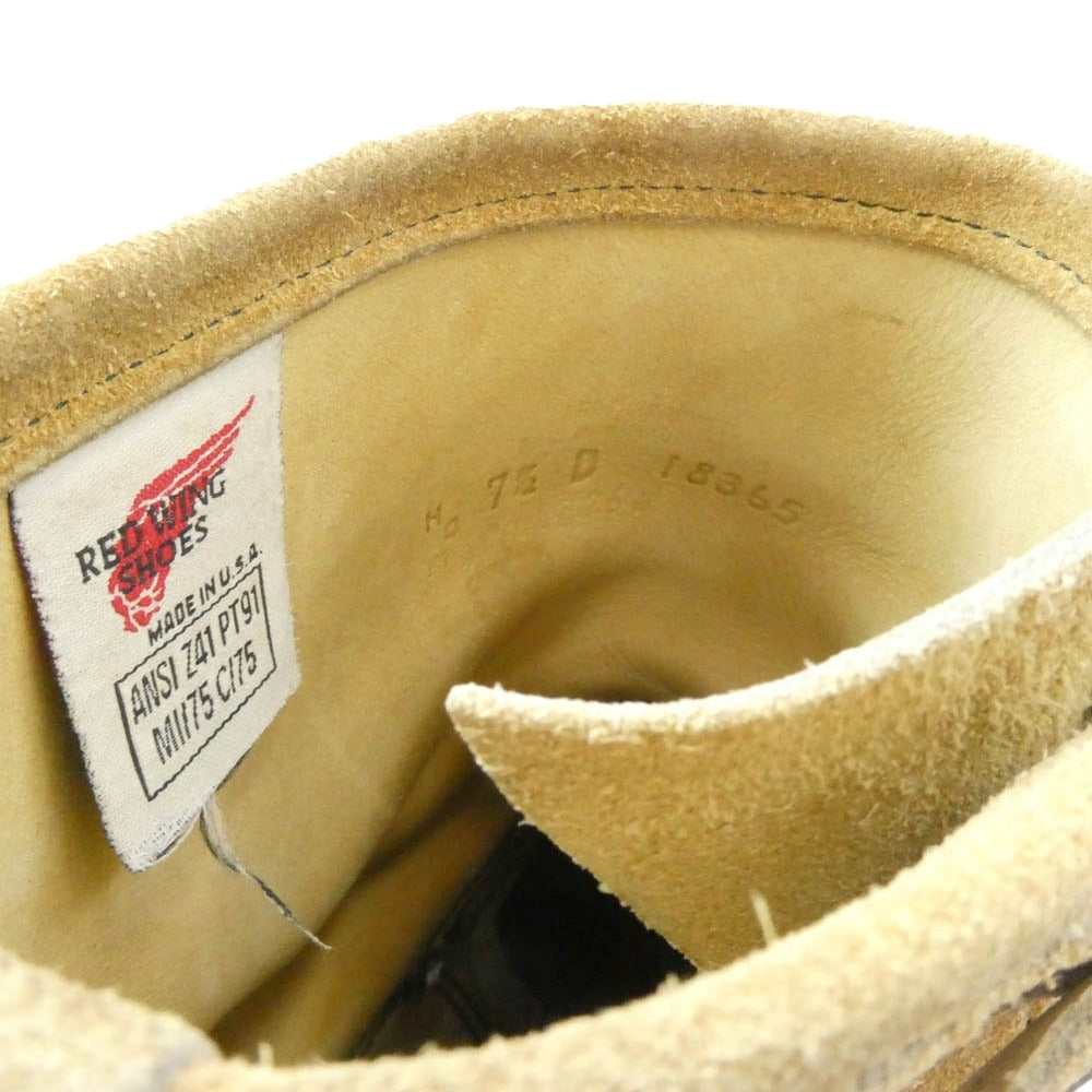 RED WING レッドウィング 8268 PT91 Engineer スエード エンジニア ブーツ US7.5D【中古】