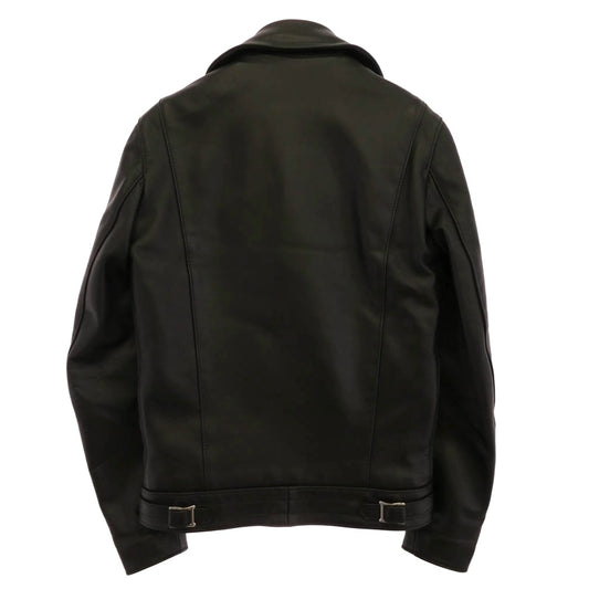 Lewis Leathers ルイスレザー 英国製 CYCLONE サイクロン 裏地キルティング ライダース レザー ジャケット ブラック系 36【中古】