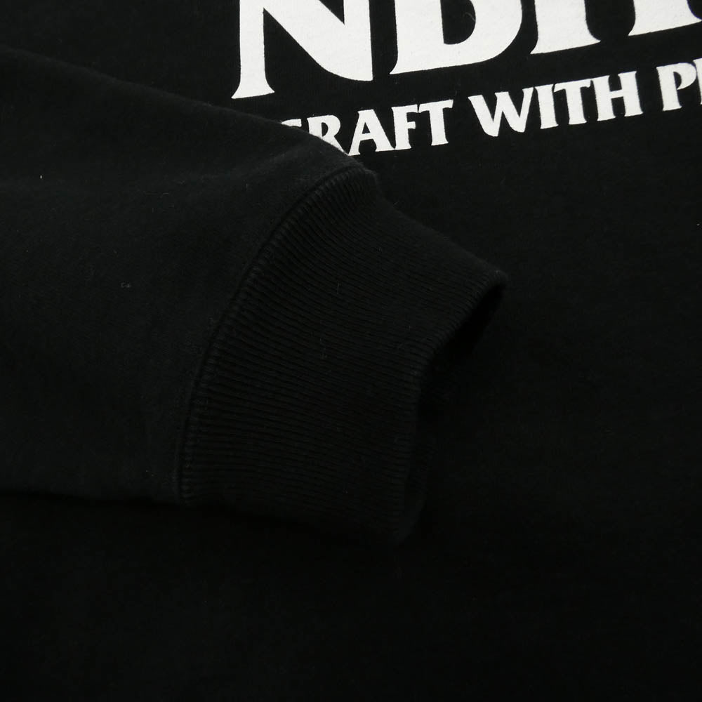 NEIGHBORHOOD ネイバーフッド 25AW 252UWNH-CSM01 CLASSIC SWEAT SHIRT LS ロゴプリント クラシック スウェット トレーナー ブラック系 M【中古】