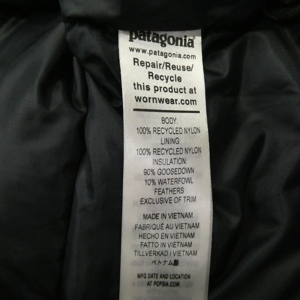 patagonia パタゴニア STY85500FA24 Fitz Roy Down Hoody フィッツロイ ダウン フーディ ジャケット ブラック系 M【中古】