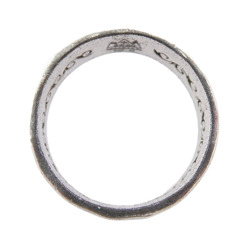 SAAD サード アラベスク 唐草 内側刻印 シルバー リング シルバー系 20号【中古】