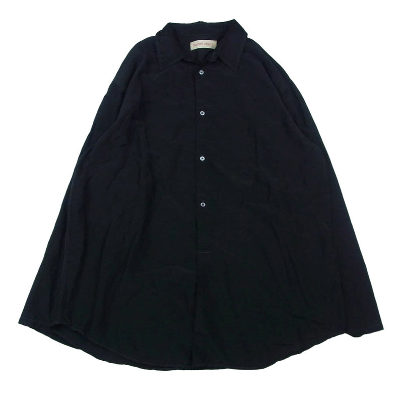 バーベルオブジェクト bo-24s-s01 loan po シアー プルオーバー 長袖シャツ ブラック系 2【中古】