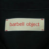バーベルオブジェクト bo-24s-s01 loan po シアー プルオーバー 長袖シャツ ブラック系 2【中古】