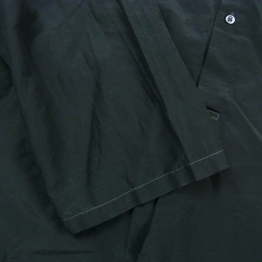 バーベルオブジェクト bo-24s-s01 loan po シアー プルオーバー 長袖シャツ ブラック系 2【中古】