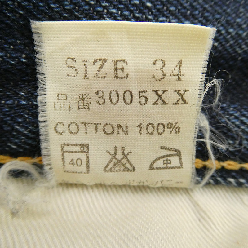 THE FLAT HEAD ザフラットヘッド 3005XX デニム パンツ インディゴ