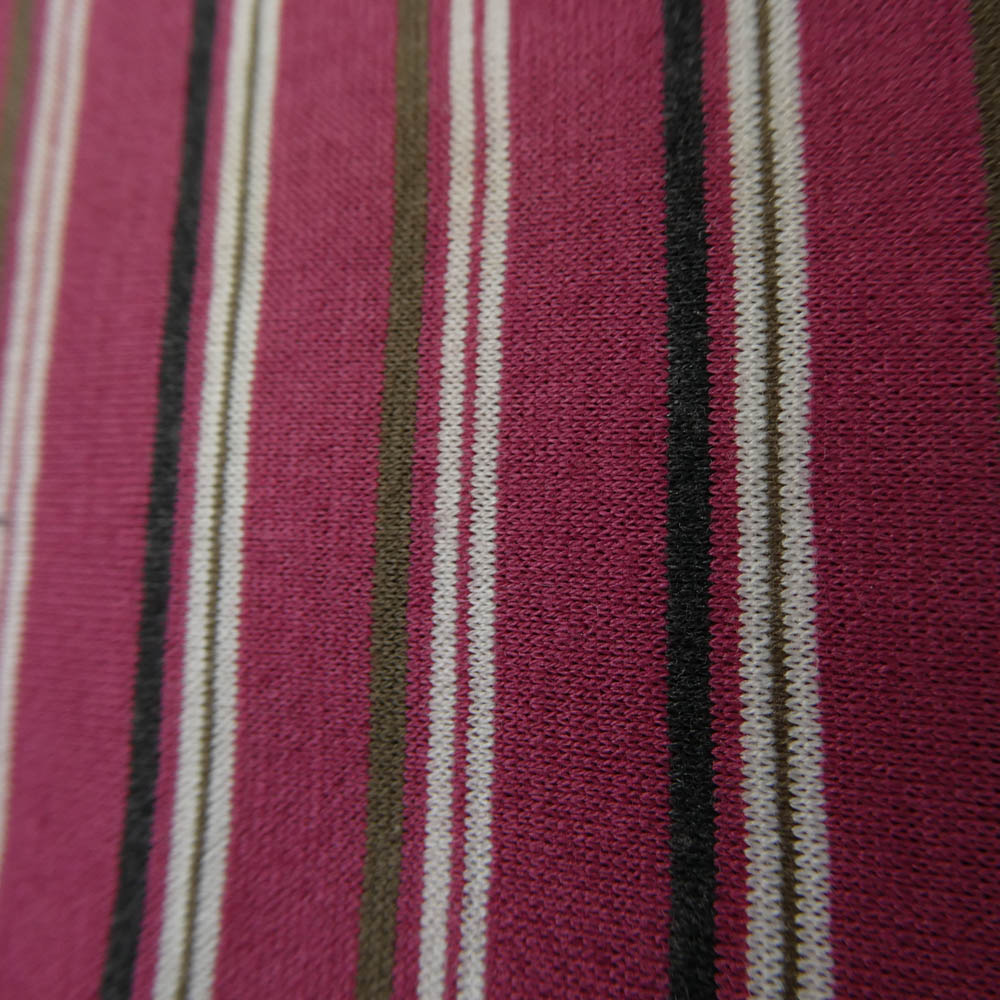 DIOR HOMME ディオールオム 05SS 5EH3090148 エディ期 ボーダー コットン ストール ピンク系【中古】