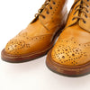 Tricker's トリッカーズ M2508 MALTON モールトン ダイナイトソール ウイングチップ カントリー レザー ブーツ ライトブラウン系 10【中古】
