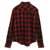SAINT LAURENT サンローラン 16AW 455166 Y729B エディ期 オンブレチェック 長袖 シャツ レッド系 39【中古】