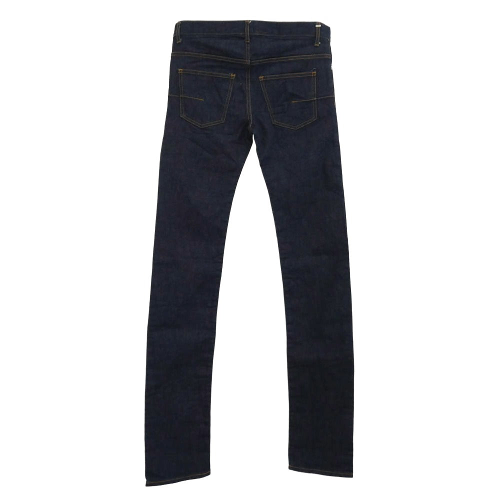DIOR HOMME ディオールオム 06AW 6HH1013563 エディ期 ボタンフライ ストレートスリム スキニー デニム パンツ ダークネイビー系 30【美品】【中古】
