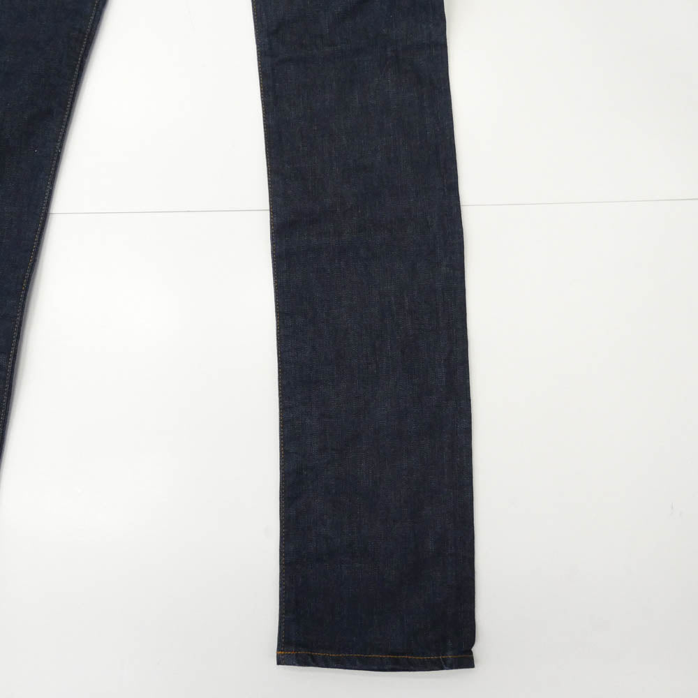 DIOR HOMME ディオールオム 06AW 6HH1013563 エディ期 ボタンフライ ストレートスリム スキニー デニム パンツ ダークネイビー系 30【美品】【中古】