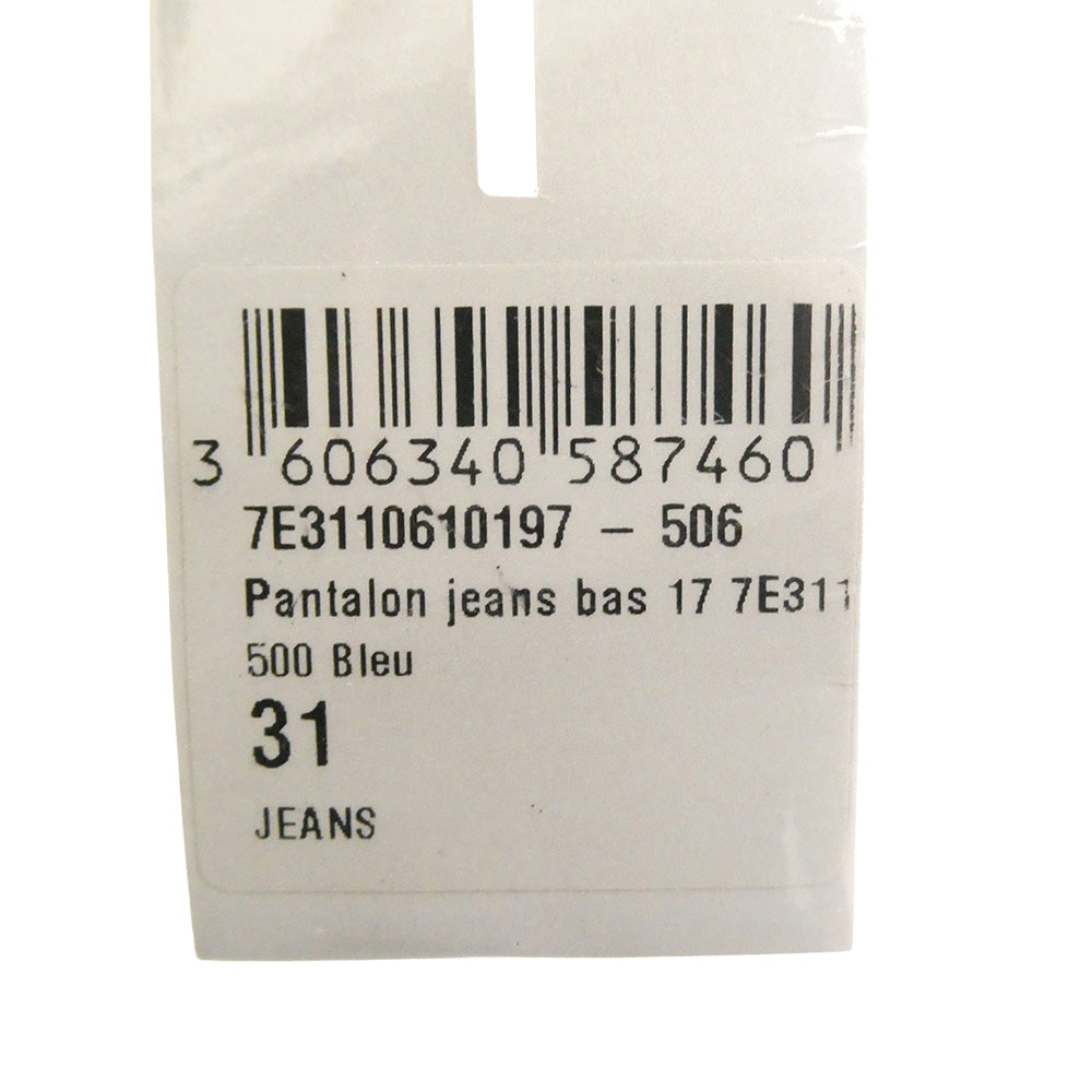 DIOR HOMME ディオールオム 07SS 7E31110610197 エディ期 アンダーマイカー加工 ボタンフライ ダメージ スキニー デニム パンツ インディゴブルー系 31【美品】【中古】