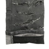 DIOR HOMME ディオールオム 04SS 4EH1018686 エディ期 Strip デストロイ加工 コーティング デニム パンツ ブラック系 32【中古】