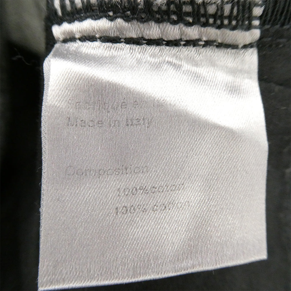 DIOR HOMME ディオールオム 04SS 4EH1018686 エディ期 Strip デストロイ加工 コーティング デニム パンツ ブラック系 30【極上美品】【中古】