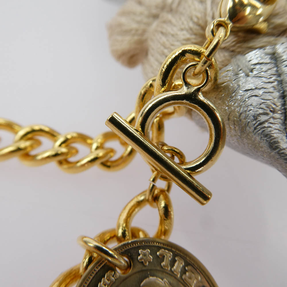 MUVEIL ミュベール グランマチャーム LILY リリー 仮装パーティー ブリキのロボット バッグチャーム キーホルダー シルバー系【中古】