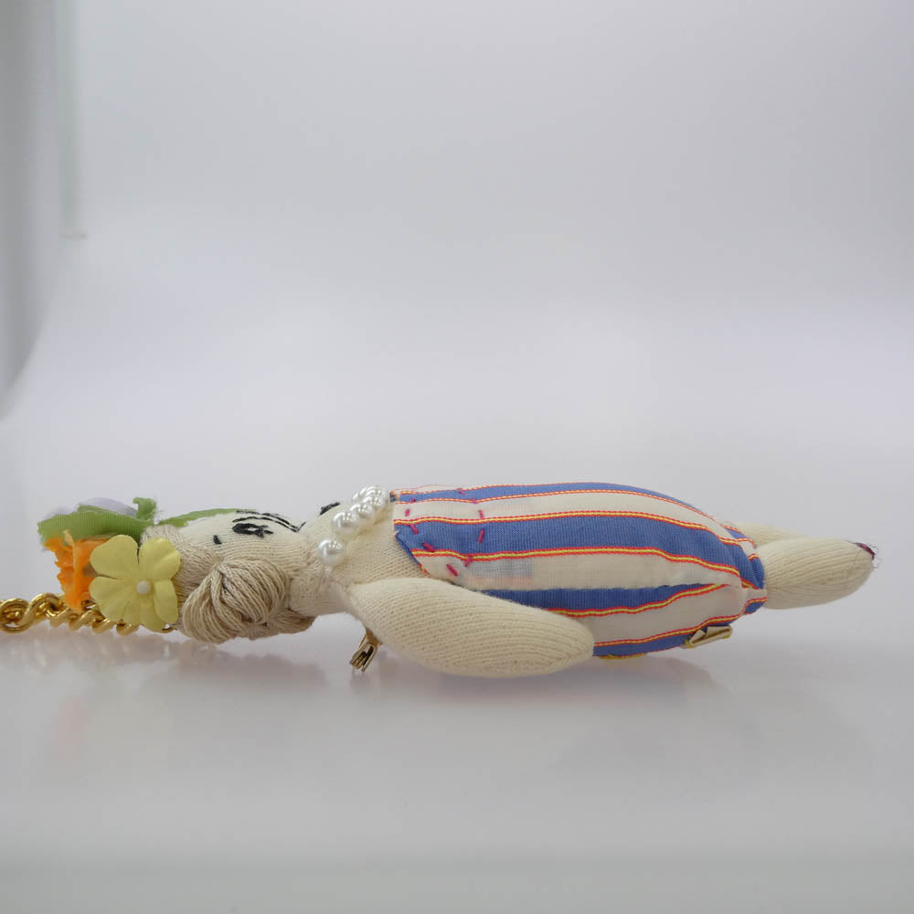 MUVEIL ミュベール グランマチャーム LILY リリー ベニスビーチ 水着 バッグチャーム キーホルダー マルチカラー系【中古】