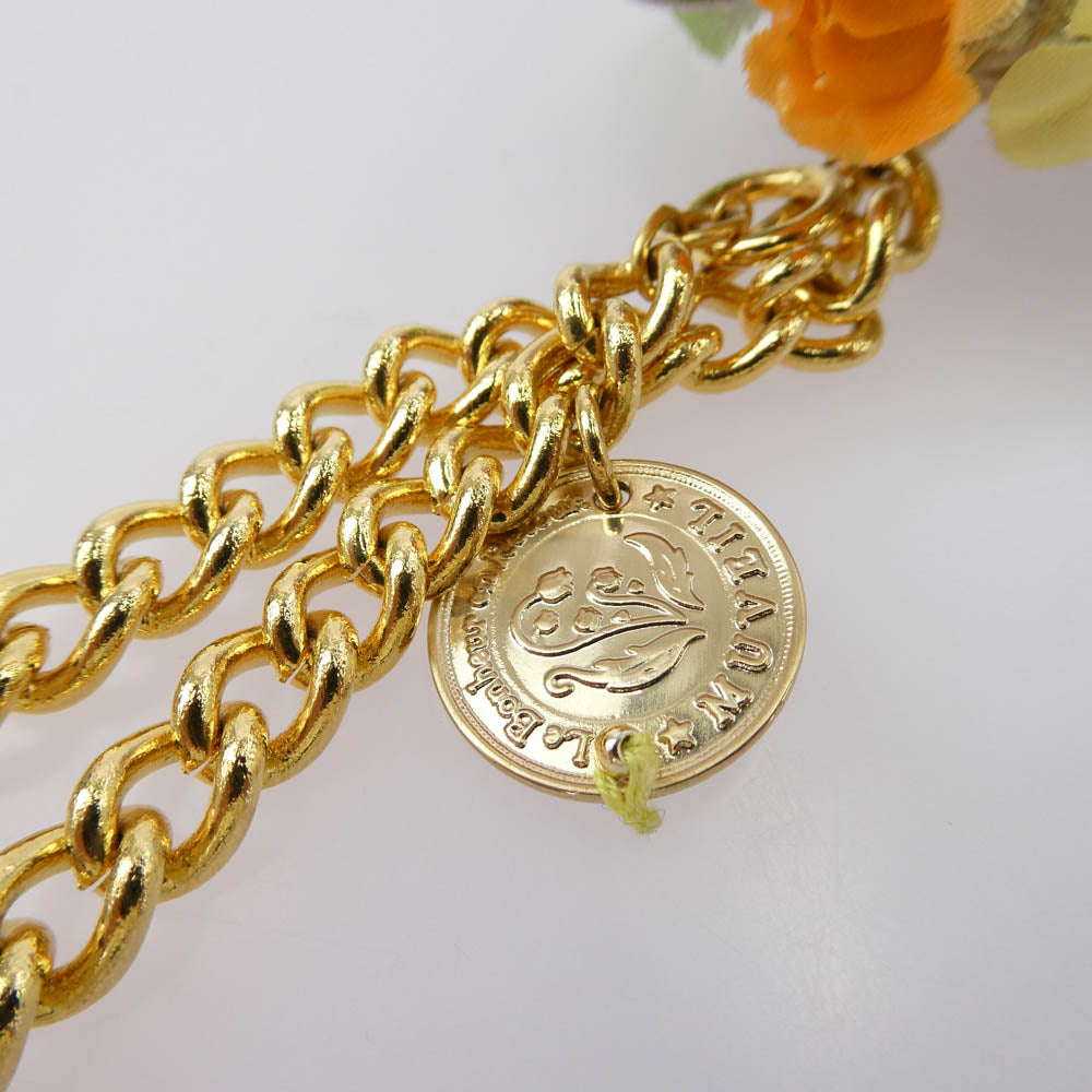 MUVEIL ミュベール グランマチャーム LILY リリー ベニスビーチ 水着 バッグチャーム キーホルダー マルチカラー系【中古】