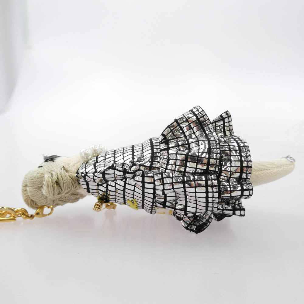 MUVEIL ミュベール グランマチャーム JASMINE ジャスミン スターウォーズ ケネディー宇宙センター バッグチャーム キーホルダー シルバー系 マルチカラー系【中古】