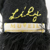 MUVEIL ミュベール グランマチャーム LILY リリー オペラ ブラックドレス バッグチャーム キーホルダー ブラック系【中古】
