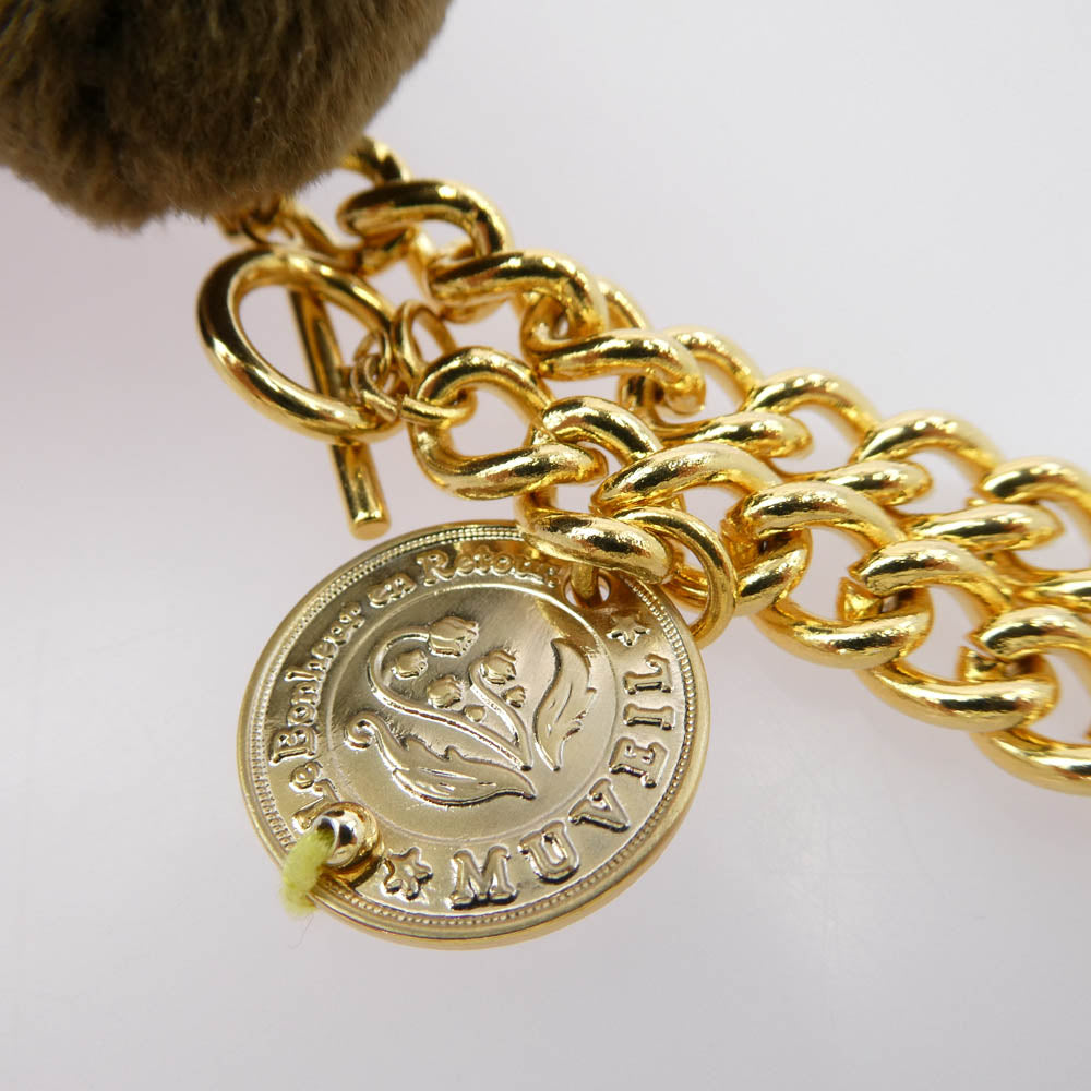 MUVEIL ミュベール グランマチャーム Rose ローズ ホリデー ロシア旅行 バッグチャーム キーホルダー マルチカラー系【中古】