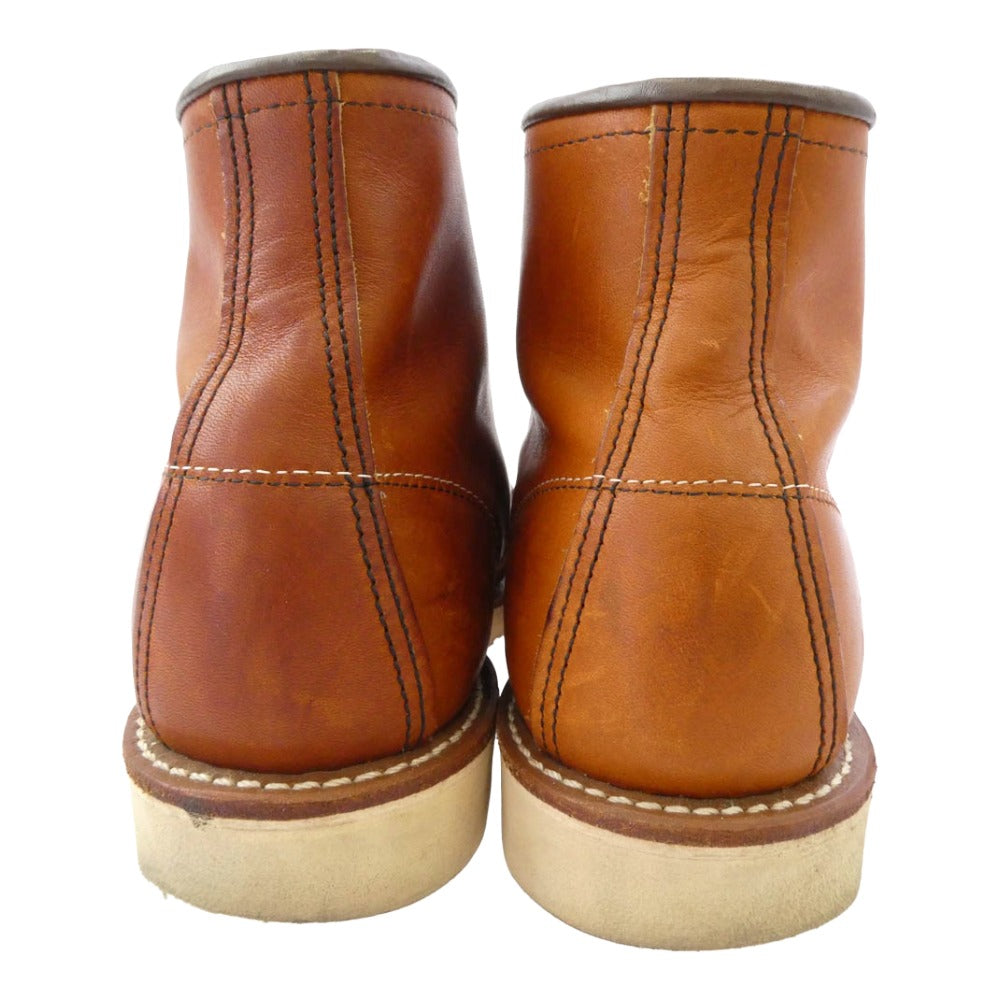 RED WING レッドウィング 875 USA製 6-inch Classic Moc 6インチ クラシックモック アイリッシュセッター ワーク ブーツ ブラウン系 25.5cm【中古】