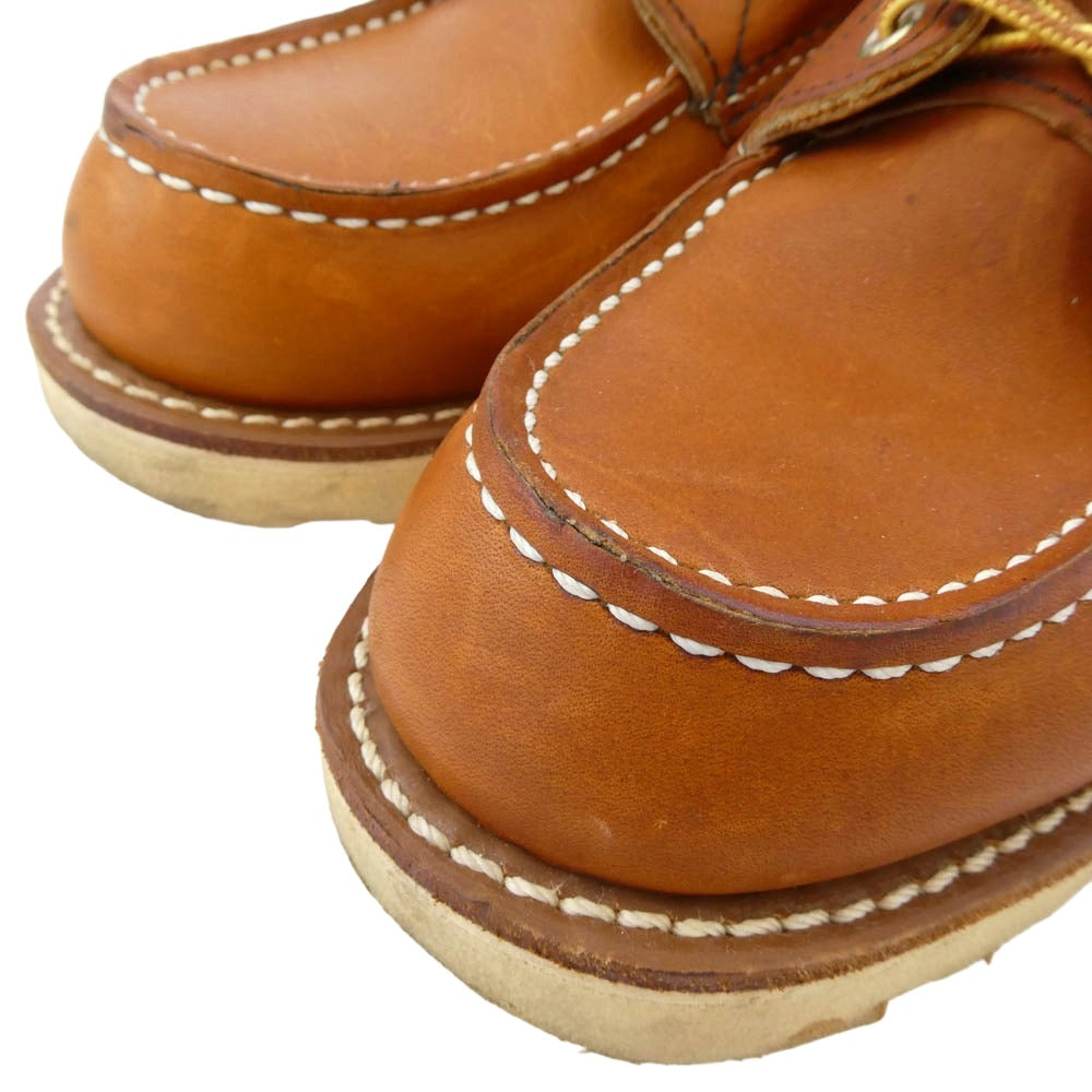RED WING レッドウィング 875 USA製 6-inch Classic Moc 6インチ クラシックモック アイリッシュセッター ワーク ブーツ ブラウン系 25.5cm【中古】