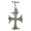 BILL WALL LEATHER ビルウォールレザー Crucifix Pendant ラージクルシフィックスクロス Tバー ペンダントトップ シルバー系【中古】