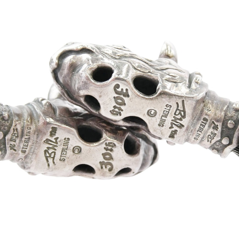 BILL WALL LEATHER ビルウォールレザー WIRE BANGLE w/RHINO 30周年