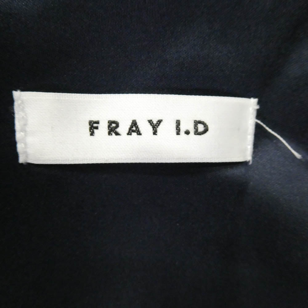 FRAY I.D フレイアイディー 25SS FWFO251203 ボタニカル プリント キャミソール ワンピース ネイビー系 1【中古】