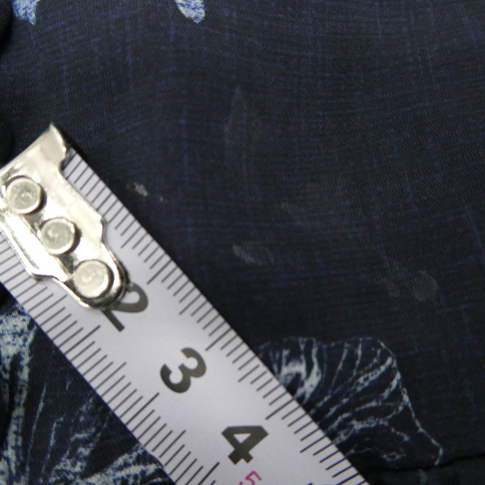 FRAY I.D フレイアイディー 25SS FWFO251203 ボタニカル プリント キャミソール ワンピース ネイビー系 1【中古】