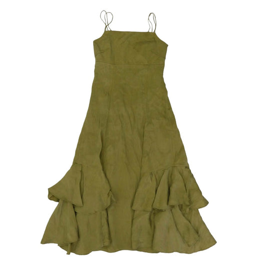 FRAY I.D フレイアイディー 25SS FWFO252038 アシメ ヘム キャミワンピ－ス カーキ系 1【中古】