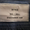 HYKE ハイク 221-15158 シャンブレー シャツ パンツ セットアップ ライトブルー系 1 SMALL【中古】