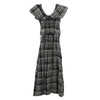 FRAY I.D フレイアイディー 25SS FWFO251085 マドラス チェック セパレート ワンピース ブラック系 1【中古】