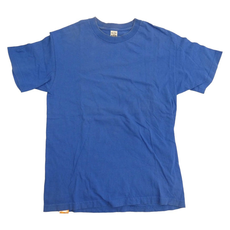 CHALLENGER チャレンジャー CAMS Born For Dickies TEE バックプリント クルーネック 半袖 Tシャツ ブルー系 M【中古】