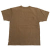 THE FLAT HEAD ザフラットヘッド GREEN TRAIL グリーントレイル プリント クルーネック 半袖 Tシャツ ブラウン系 38【中古】