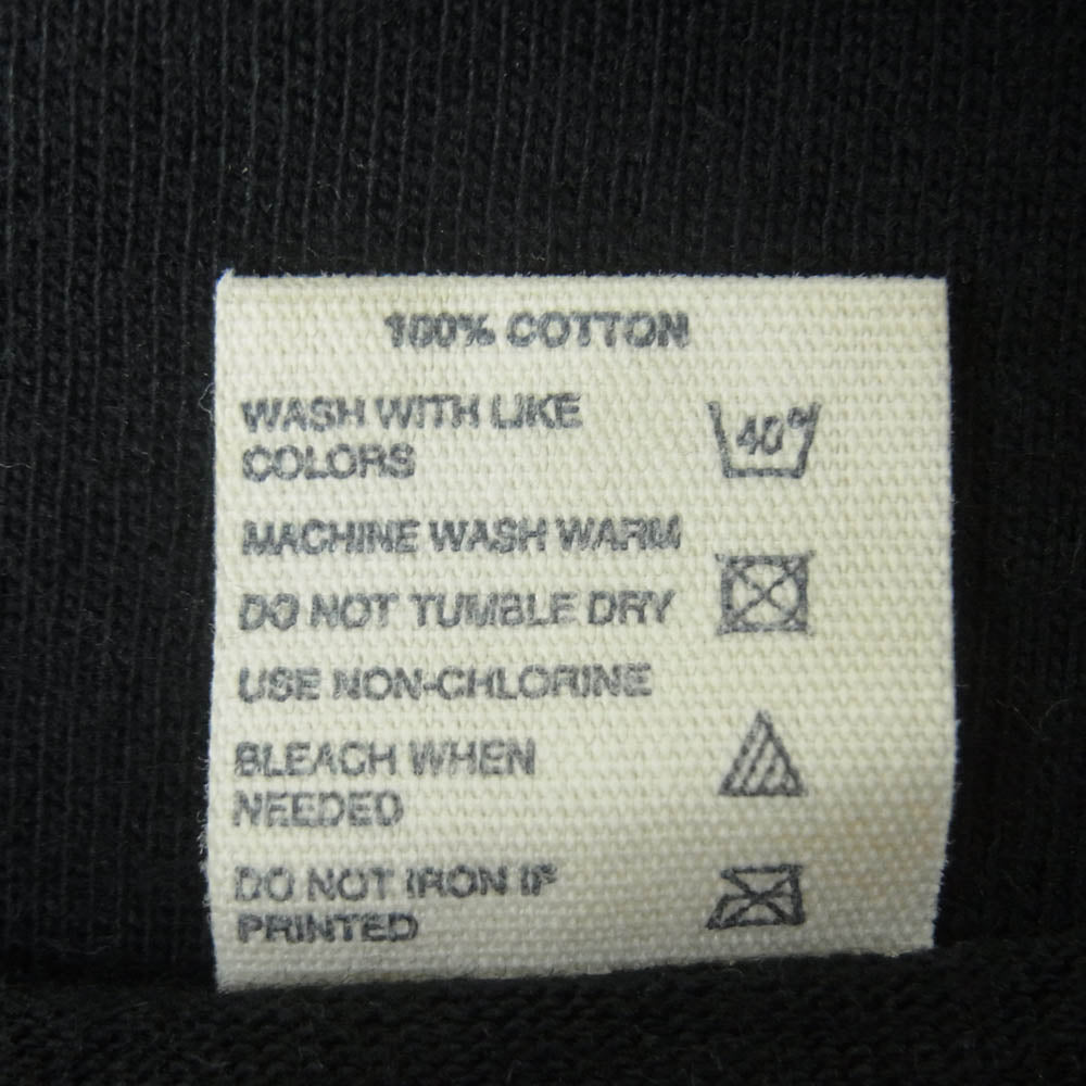 THE FLAT HEAD ザフラットヘッド MONSTERS GARAGE モンスターズ ガレージ クルーネック 半袖 Tシャツ ブラック系 38【中古】