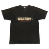 THE FLAT HEAD ザフラットヘッド BLACKMINT ブラックミントWILD WEST ワイルドウェスト プリント クルーネック 半袖 Tシャツ ブラック系 38【中古】