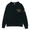 THE FLAT HEAD ザフラットヘッド MOTORCYCLE LEATHERS モーターサイクルレザーズ 胸ロゴプリント 長袖 Tシャツ ブラック系 38【中古】