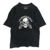 TENDERLOIN テンダーロイン T-TEE 5 TILL DEATH DO US PART スカルプリント クルーネック 半袖 Tシャツ ブラック系【中古】