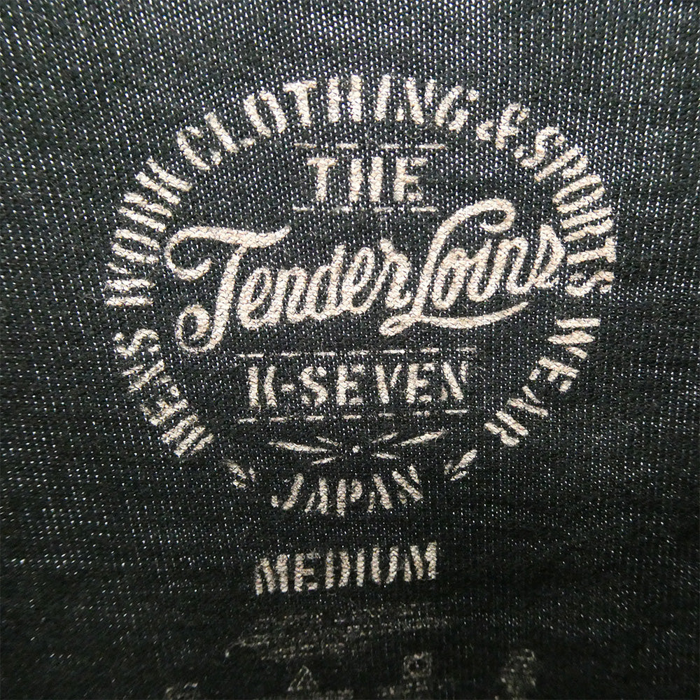TENDERLOIN テンダーロイン T-TEE 5 TILL DEATH DO US PART スカルプリント クルーネック 半袖 Tシャツ ブラック系【中古】