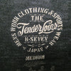 TENDERLOIN テンダーロイン T-TEE 5 TILL DEATH DO US PART スカルプリント クルーネック 半袖 Tシャツ ブラック系【中古】