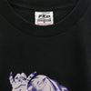 TENDERLOIN テンダーロイン T-TEE PRO CLUB プロクラブ ウィザード グラフィックプリント クルーネック 半袖 Tシャツ ブラック系 M【中古】