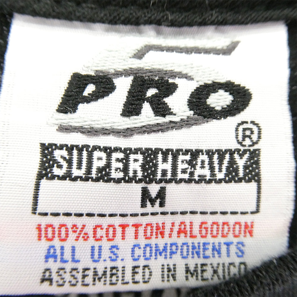 TENDERLOIN テンダーロイン T-TEE PRO CLUB プロクラブ ウィザード グラフィックプリント クルーネック 半袖 Tシャツ ブラック系 M【中古】