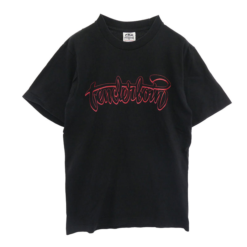 TENDERLOIN テンダーロイン PRO CLUB プロクラブ T-TEE B ボルネオスカル バックプリント クルーネック 半袖 Tシャツ ブラック系 M【中古】
