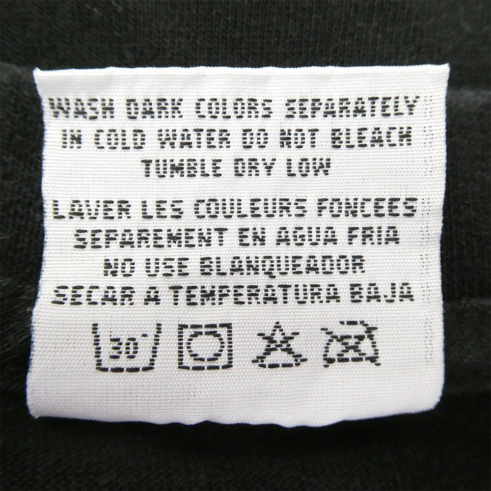 TENDERLOIN テンダーロイン PRO CLUB プロクラブ T-TEE B ボルネオスカル バックプリント クルーネック 半袖 Tシャツ ブラック系 M【中古】