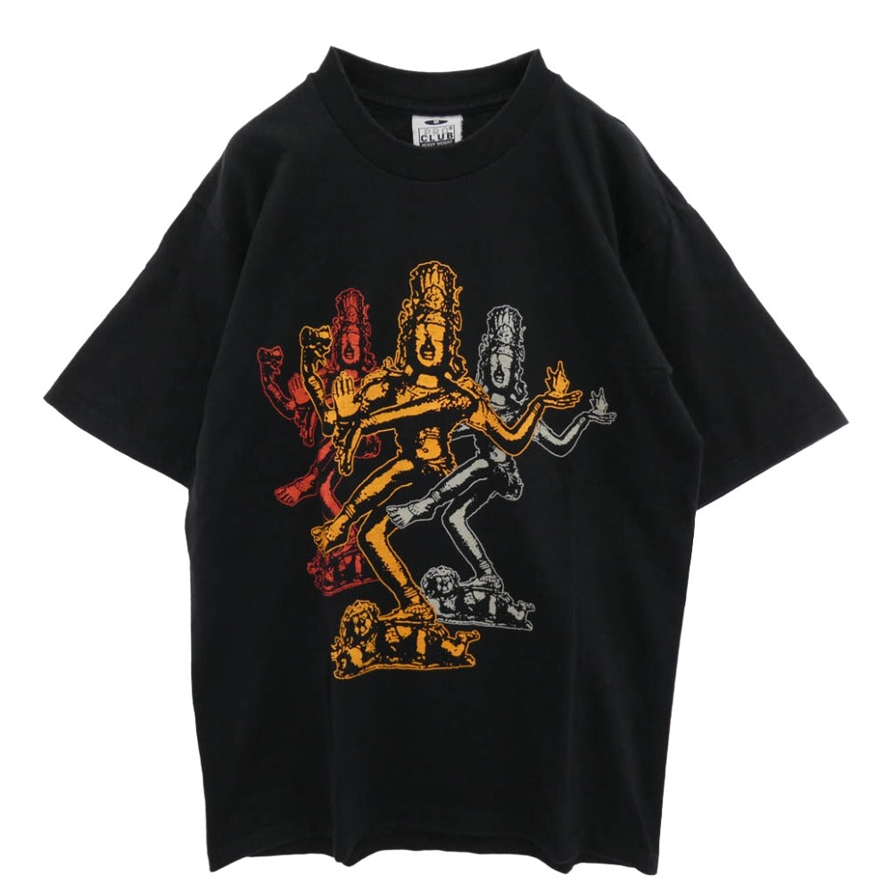 TENDERLOIN テンダーロイン PRO CLUB プロクラブ TEE SV S/S プリント 半袖 Tシャツ ブラック系 M【中古】