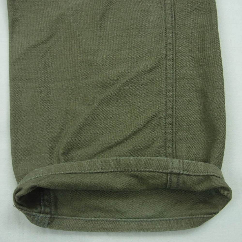 Pherrow's フェローズ ファティーグ ベイカー パンツ コットン 日本製 グリーン系 グレイッシュグリーン系 32【中古】